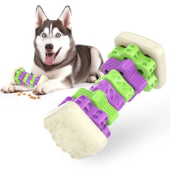 Interactive Dog Chew Toy – Brightly Colored Dog Enrichment Toy for Aggressive Chewers
