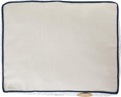 Now House for Pets Grey Diamond Cushion Dog Bed, Small Dog Bed, Machine Washable, Cotton/Poly Blend, 17X22X5 Inches