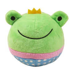 Squeaky Dog Toys Puppy Squeaker Ball Plush Easy-Cleaning Soft Comfortable Dog Chewing Squeaker Ball for Kennel