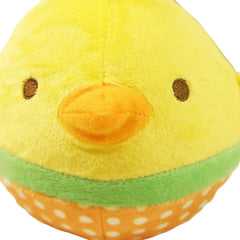 Squeaky Dog Toys Puppy Squeaker Ball Plush Easy-Cleaning Soft Comfortable Dog Chewing Squeaker Ball for Kennel