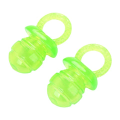 Pacifier Shape Pet Toy for Molar Chew Training, Multi-Color